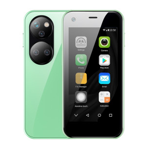 SOYES P40, 1 Go + 8 Go, 2,5 pouces MTK6580 Quad Core jusqu'à 1,3 GHz, Bluetooth, WiFi, FM, Réseau : 3G, Dual SIM (Vert) SS394G316-20