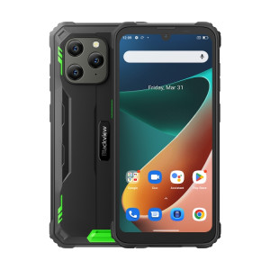  Téléphone robuste Blackview BV5300 Pro, 4 Go + 64 Go, IP68/IP69K/MIL-STD-810H, déverrouillage par reconnaissance faciale, batterie 6580 mAh, 6,1 pouces Android 12 MTK6765 Helio P35 Octa Core jusqu'à SB470G411-20