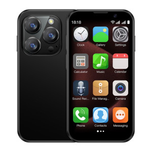 SOYES XS18 Pro, 2 Go + 16 Go, 3,0 pouces Android 9.0 MTK6580 Quad Core, Réseau : 3G, Double SIM (Noir) SS592B1449-20