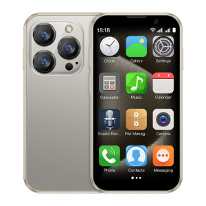 SOYES XS18 Pro, 2 Go + 16 Go, 3,0 pouces Android 9.0 MTK6580 Quad Core, Réseau : 3G, Double SIM (Or) SS592J1274-20