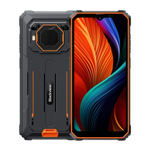  Blackview BV6200 Plus, 8 Go + 256 Go, IP68/IP69K/MIL-STD-810H, 6,56 pouces Android 14 Unisoc UMS9230 T606 Octa Core, Réseau : 4G, OTG, NFC (Orange) SB682E1101-20