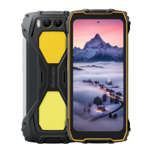  Téléphone robuste Blackview BV7300, 6 Go + 256 Go, IP68/IP69K/MIL-STD-810H, 6,67 pouces Android 14 MediaTek Helio G81 MT6769V/CB Octa Core, réseau : 4G, OTG (Orange) SB689E1366-20