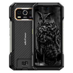  Téléphone robuste Ulefone Armor 27, 12 Go + 256 Go, vision nocturne, 10600 mAh, 6,78 pouces Android 14 MediaTek Helio G99 Octa Core, réseau : 4G, NFC, OTG (noir) SU770B181-20