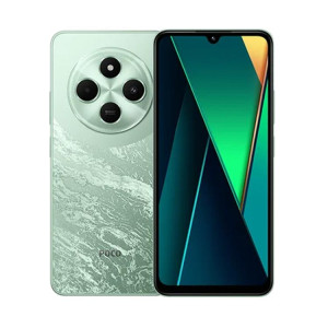  Xiaomi POCO C75 Global, 8 Go + 256 Go, lecteur d'empreintes digitales latéral, 6,88 pouces Xiaomi HyperOS MediaTek Helio G81-Ultra Octa Core, NFC, réseau : 4G (vert) SX841G725-20