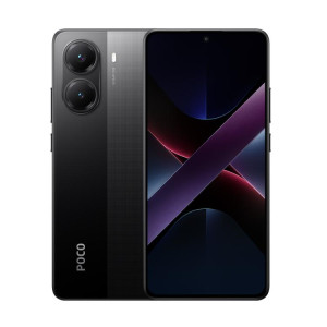  Xiaomi POCO X7 Pro 5G Global, 12 Go + 256 Go, lecteur d'empreintes digitales à l'écran, 6,67 pouces Xiaomi HyperOS 2 MediaTek Dimensity 8400-Ultra Octa Core, NFC, réseau : 5G (noir) SX842B1604-20