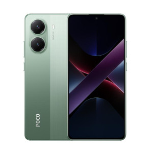  Xiaomi POCO X7 Pro 5G Global, 12 Go + 256 Go, lecteur d'empreintes digitales à l'écran, 6,67 pouces Xiaomi HyperOS 2 MediaTek Dimensity 8400-Ultra Octa Core, NFC, réseau : 5G (vert) SX842G401-20