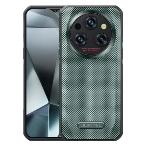  Téléphone robuste Oukitel WP35 Pro 5G, 12 Go + 512 Go, 6,6 pouces, Android 14, MediaTek Dimensity 6300 Octa Core, NFC, OTG, réseau 5G (vert) SO864G1958-20