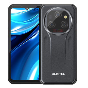  Téléphone robuste Oukitel WP39 Pro 5G, 12 Go + 512 Go, vision nocturne, reconnaissance d'empreintes digitales, écran 6,6 pouces, Android 14, MediaTek Dimensity 6300 Octa Core, NFC, OTG, réseau 5G SO867H473-20