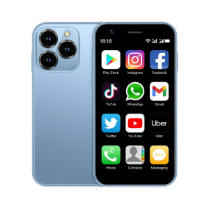SOYES XS16, 2 Go + 16 Go, 3,0 pouces Android 10.0 MTK6737 Quad Core, Bluetooth, WiFi, Réseau : 4G, Double SIM, Prise en charge de Google Play Store (Bleu) SS875L449-20