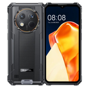  Téléphone robuste Oukitel G1, 6 Go + 256 Go, identification par empreinte digitale, 6,52 pouces Android 14 T606 Octa Core, NFC, OTG, réseau : 4G (gris) SO881H1268-20