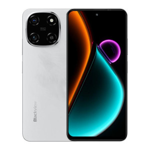  Blackview COLOR 6, 8 Go + 128 Go, reconnaissance faciale et empreinte digitale, écran 6,67 pouces, Android 15, MediaTek Helio G81 Octa Core, réseau 4G (blanc) SB899W1428-20
