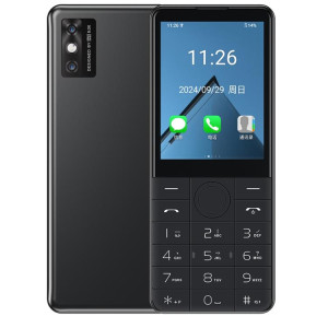 Téléphone à clavier DOOV Z17 Pro, 3 Go + 32 Go, 2,8 pouces, Android 13, Mediatek MT6762 Octa Core, réseau 4G (noir) SD929B1408-20