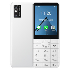 Téléphone de marque DOOV Z17 Pro, clavier, 3 Go + 32 Go, 2,8 pouces, Android 13, Mediatek MT6762 Octa Core, réseau 4G (blanc) SD929W757-20