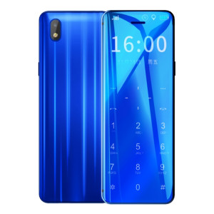 Ulcool V99, 1,54 pouces, MTK6261D, prise en charge de la synchronisation Bluetooth, numérotation Bluetooth, FM, anti-perte, GSM, double SIM (bleu) SH975L1061-20