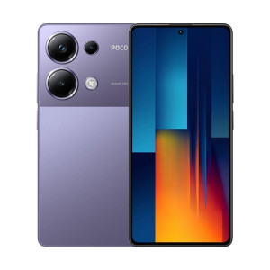  Xiaomi POCO M6 Pro Global, 12 Go + 512 Go, lecteur d'empreintes digitales à l'écran, 6,67 pouces MIUI 14 MediaTek Helio G99-Ultra Octa Core 2,2 GHz, NFC, réseau : 4G (violet) SX987P1917-20