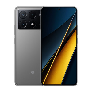  Xiaomi POCO X6 Pro Global, 12 Go + 512 Go, lecteur d'empreintes digitales intégré, 6,67 pouces Xiaomi HyperOS MediaTek Dimensity 8300-Ultra Octa Core 3,35 GHz, NFC, réseau : 5G (gris) SX988H1775-20