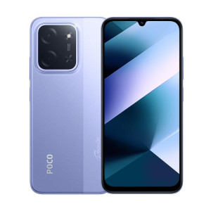  Xiaomi POCO C85 Global, 6 Go + 128 Go, lecteur d'empreintes digitales latéral, écran 6,9 pouces, Xiaomi HyperOS 2, MediaTek Helio G81-Ultra Octa Core, NFC, réseau 4G (violet) SX010P1283-20