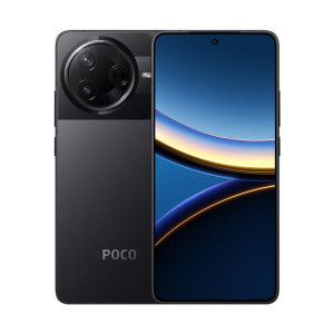  Xiaomi POCO F7 Global, 12 Go + 256 Go, lecteur d'empreintes digitales intégré, écran 6,67 pouces, Xiaomi HyperOS 2, Snapdragon 8 Gen 3 Octa Core, NFC, réseau 5G (noir) SX014B700-20