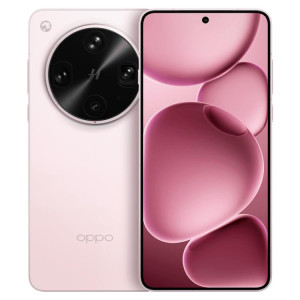 OPPO Find X8 Ultra, 16 Go + 512 Go, écran 6,82 pouces, lecteur d'empreintes digitales, ColorOS 15, Snapdragon 8 Elite Octa Core, NFC, OTG, réseau 5G (rose) SO507F501-20