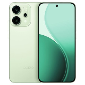 Téléphone OPPO Reno14 AI, 16 Go + 256 Go, écran 6,59 pouces, ColorOS 15.0, Dimensity 8350 Octa Core, NFC, OTG, réseau 5G (vert) SO553G747-20