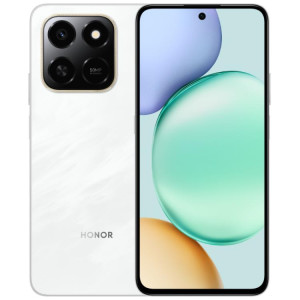 Honor Play10T, 8 Go + 256 Go, lecteur d'empreintes digitales latéral, écran 6,8 pouces, Android 15 Magic OS 9.0, Snapdragon 6s Gen 3 Octa Core, réseau 5G (blanc) SH245W819-20