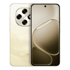 OPPO A6 Pro 5G, 12 Go + 256 Go, écran 6,57 pouces, lecteur d'empreintes digitales, ColorOS 15, Android 15, Dimensity 7300 Octa Core, NFC, OTG, réseau 5G (or) SO248J530-20