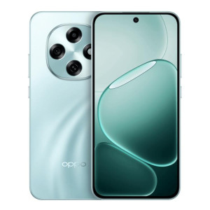 OPPO A6 Pro 5G, 16 Go + 512 Go, écran 6,57 pouces, lecteur d'empreintes digitales, ColorOS 15, Android 15, Dimensity 7300 Octa Core, NFC, OTG, réseau 5G (cyan) SO50QC905-20