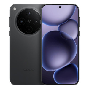 OPPO Find X8s+, 12 Go + 256 Go, écran 6,59 pouces, MediaTek Dimensity 9400+ Octa Core, NFC, OTG, réseau 5G (noir) SO900B1139-20