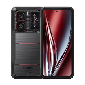  Téléphone robuste Oukitel WP300 avec montre connectée, 12 Go + 512 Go, écran 6,8 pouces, Android 15, MediaTek Dimensity 7050 Octa Core, NFC, OTG, réseau 5G (couleur rouille) SO941B762-20