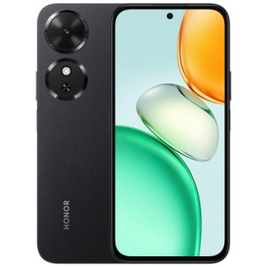 Honor Play10C, 6 Go + 128 Go, lecteur d'empreintes digitales latéral, écran 6,61 pouces, MagicOS 9.0, Android 15, Dimensity 6300 Octa Core, réseau 5G, OTG (noir) SH458B548-20