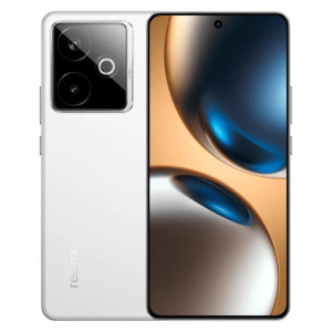 Realme GT7, 16 Go + 256 Go, 6,8 pouces, Android 15 / Realme UI 6.0, MediaTek Dimensity 9400+ Octa Core, NFC, réseau 5G, compatible Google Play (blanc) SR474W971-20