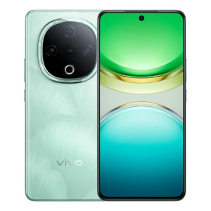 vivo Y300, 12 Go + 256 Go, Face ID / Identification par empreinte digitale à l'écran, 6,77 pouces Android 15 OriginOS 5 Dimensity 6300 Octa Core, OTG, Réseau : 5G (Cyan) SV48QC607-20