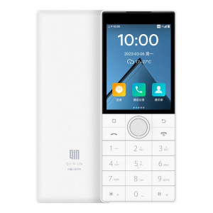 QIN F22 Global, 3 Go + 32 Go, 2,8 pouces, Android 11.0 MTK6739 Quad Core, réseau : 4G, prise en charge de Google Play (blanc) SH857W1570-20