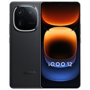 VivoTéléphone portable, vivo iQOO 12, 12 Go + 256 Go, Face ID / Identification par empreinte digitale, 6,78 pouces Android 14 OriginOS 4 Snapdragon 8 Gen 3 Octa Core, OTG, NFC, Réseau : 5G, Prise en charge de Google SV500B1664-20