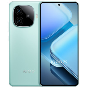 vivo iQOO Z9, double caméra arrière, 12 Go + 256 Go, identification par empreinte digitale sur écran Face ID, 6,78 pouces Android 14.0 OriginOS 4 Snapdragon 7 Gen 3 Octa Core 2,63 GHz, OTG, NFC, réseau : 5G, prise en SV21MG807-20
