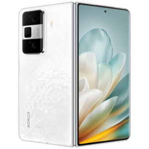 Honor Magic Vs3, 12 Go + 512 Go, identification par empreinte digitale latérale 7,92 pouces + 6,43 pouces MagicOS 8.0.1 Snapdragon 8 Gen 2 Octa Core, réseau : 5G, OTG, NFC (blanc) SH579W240-20