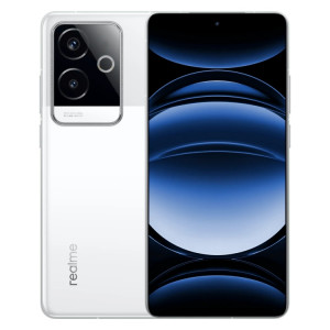 Realme GT6, 16 Go + 512 Go, 6,78 pouces Realme UI 5.0 Snapdragon 8 Gen 3 Octa Core, NFC, réseau : 5G, prise en charge Google Play (blanc) SR592W1030-20