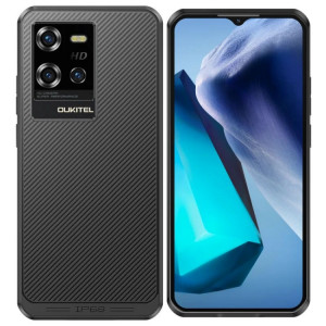  Téléphone robuste Oukitel WP50 5G, 4 Go + 256 Go, 6,6 pouces Android 14.0 MediaTek Dimensity 6100+ Octa-core 3,0 GHz, NFC, OTG, réseau : 5G (noir) SO606B725-20