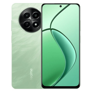 Realme 12x, 12 Go + 512 Go, identification par empreinte digitale latérale, 6,67 pouces Realme UI 5.0 Dimensity 6100+ 5G Octa Core, NFC, réseau : 5G, prise en charge Google Play (vert plume) SR79QC1883-20