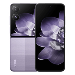 Xiaomi MIX Flip, 12 Go + 256 Go, 6,86 pouces + 4,01 pouces Xiaomi HyperOS Snapdragon 8 Gen 3 Octa Core 4 nm jusqu'à 3,3 GHz, NFC, réseau : 5G (violet) SX380P252-20