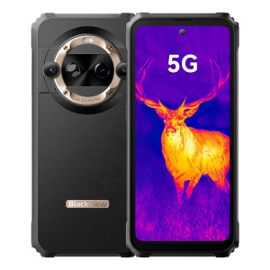  Blackview BL9000 Pro 5G, caméra d'imagerie thermique, 12 Go + 512 Go, IP68/IP69K/MIL-STD-810H, 6,78 pouces Android 14 MediaTek Dimensity 8020 Octa Core, réseau : 5G, NFC, OTG (Or) SB401J1074-20
