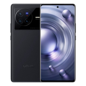 Vivo X80 5G V2183A, appareil photo 50 MP, 8 Go + 128 Go, Caméras triple arrière, identification des empreintes digitales de l'écran, batterie 4500 mAh, 6,78 pouces Android 12.0 OriginOS Ocean MediaTek Dimensity 9000 SV121B979-20