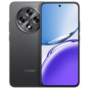OPPO A3i Plus, 12 Go + 256 Go, écran 6,7 pouces, lecteur d'empreintes digitales, ColorOS 14.0, Qualcomm Snapdragon 695 5G Octa Core, OTG, réseau 5G (noir) SO560B1970-20
