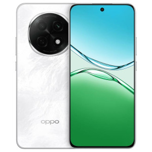 OPPO A5 Pro, 12 Go + 512 Go, écran 6,7 pouces, lecteur d'empreintes digitales, ColorOS 15.0, MediaTek Dimensity 7300 Octa Core, OTG, NFC, réseau 5G (blanc) SO569W1547-20