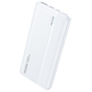 WEKOME WP-03 Tidal Energy Series 10000mAh 20W Banque d'alimentation à charge rapide (Blanc) SW013W28-20