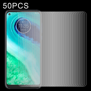 Pour Motorola Moto G8 50 PCS 0.26mm 9H 2.5D Film en verre trempé SH1862417-20