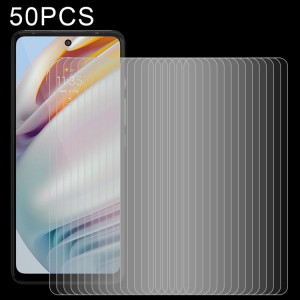 Pour Motorola Moto G60 / G51 / Moto G60S 50 PCS de 9H 2.5D Film Verre Trempé SH3702968-20