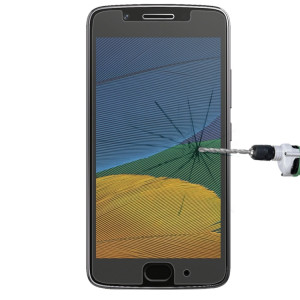Pour Motorola Moto G (5e génération) 0.26mm 9H dureté de surface Film d'écran en verre trempé non plein écran antidéflagrant SD450A1613-20