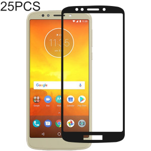 25 PCS Full Glue Full Cover Protecteur d'écran Film en verre trempé pour Motorola Moto E5 SH5427466-20