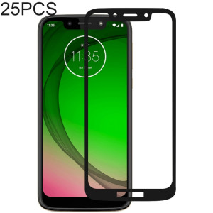 25 PCS Full Glue Full Cover Protecteur d'écran Film en verre trempé pour Motorola Moto G7 Play SH54341358-20